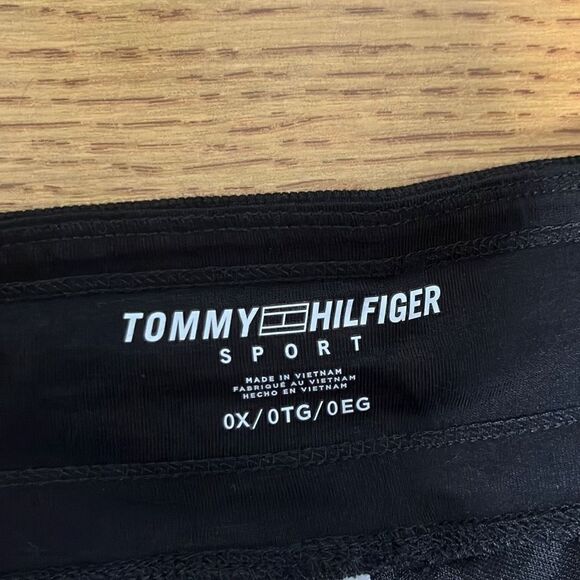 Tommy Hilfiger Womens Jogger Pants Elastic Waist Sportswear Black Size 0X NWT - Picture 6 of 12